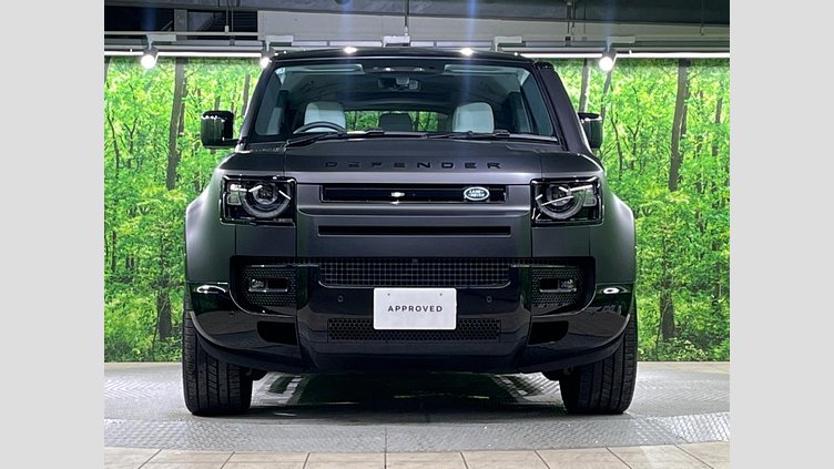 2024 認定中古車 Land Rover Defender 130 サントリーニブラック D350 ディーゼルマイルドハイブリッド X-Dynamic SE