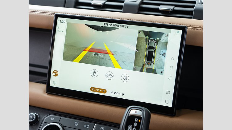 2024 認定中古車 Land Rover Defender 130 カルパチアングレイ D350 ディーゼルマイルドハイブリッド X-Dynamic SE　D350　8人乗り