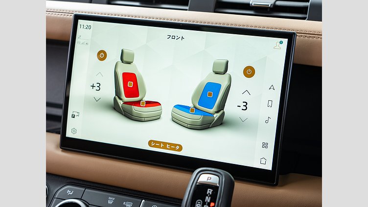 2024 認定中古車 Land Rover Defender 130 カルパチアングレイ D350 ディーゼルマイルドハイブリッド X-Dynamic SE　D350　8人乗り