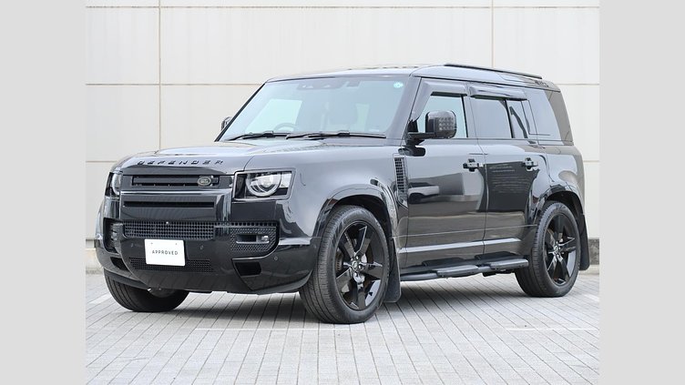 2024 認定中古車 Land Rover Defender 110 サントリーニブラック D350 ディーゼルマイルドハイブリッド X-Dynamic SE