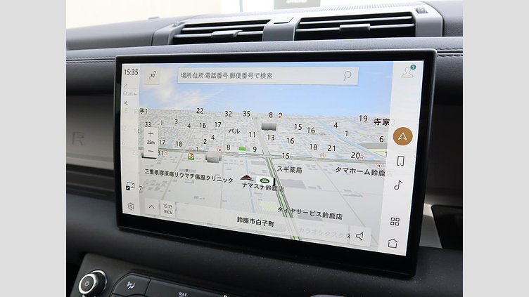 2024 認定中古車 Land Rover Defender 110 サントリーニブラック D350 ディーゼルマイルドハイブリッド X-Dynamic SE