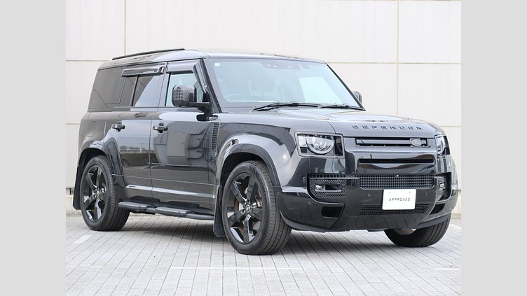 2024 認定中古車 Land Rover Defender 110 サントリーニブラック D350 ディーゼルマイルドハイブリッド X-Dynamic SE