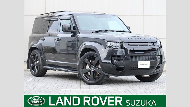 2024 認定中古車 Land Rover Defender 110 サントリーニブラック D350 ディーゼルマイルドハイブリッド X-Dynamic SE