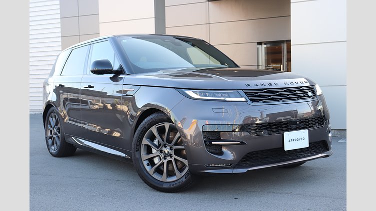 2025 認定中古車 Land Rover Range Rover Sport シャラントグレイ D300マイルドハイブリッド スタンダードホイールベース Dynamic SE