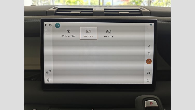 2025 認定中古車 Land Rover Defender 110 サントリーニブラック D350 ディーゼルマイルドハイブリッド S