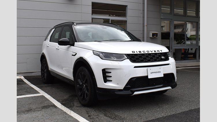 2024 認定中古車 Land Rover Discovery Sport オストゥーニパールホワイト プラグインハイブリッド（ガソリン） 標準ホイール Dynamic HSE