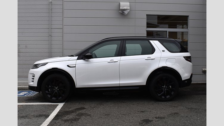 2024 認定中古車 Land Rover Discovery Sport オストゥーニパールホワイト プラグインハイブリッド（ガソリン） 標準ホイール Dynamic HSE