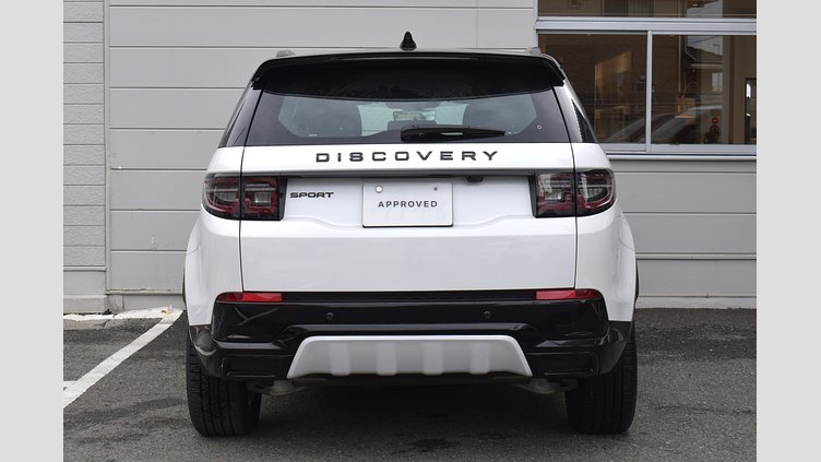 2024 認定中古車 Land Rover Discovery Sport オストゥーニパールホワイト プラグインハイブリッド（ガソリン） 標準ホイール Dynamic HSE