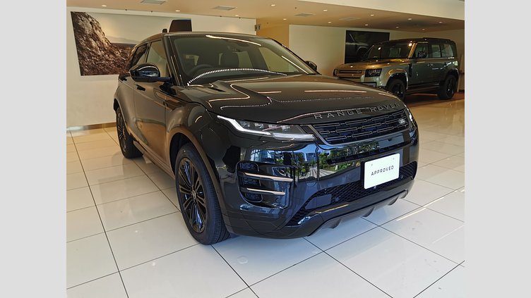 2024 認定中古車 Land Rover Range Rover Evoque サントリーニブラック プラグインハイブリッド（ガソリン） Standard Wheelbase DYNAMIC HSE