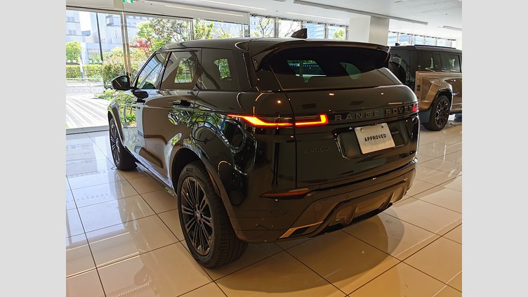 2024 認定中古車 Land Rover Range Rover Evoque サントリーニブラック プラグインハイブリッド（ガソリン） Standard Wheelbase DYNAMIC HSE