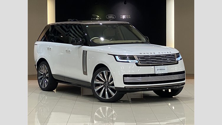 2024 認定中古車 Land Rover Range Rover アイシーホワイト - グロスフィニッシュ 615 AWD（AT） スタンダードホイールベース SV