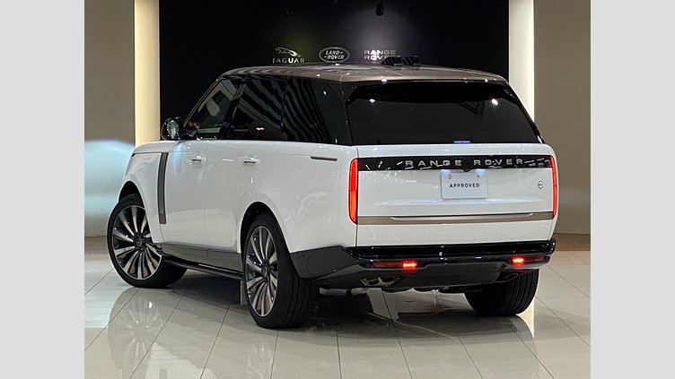 2024 認定中古車 Land Rover Range Rover アイシーホワイト - グロスフィニッシュ 615 AWD（AT） スタンダードホイールベース SV