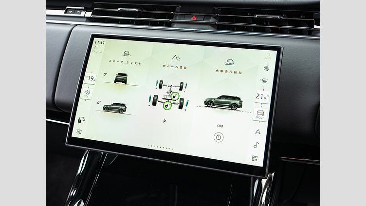 2025 認定中古車 Land Rover Range Rover Sport サントリーニブラック P550eプラグインハイブリッド（ガソリン） Dynamic SE　P550e