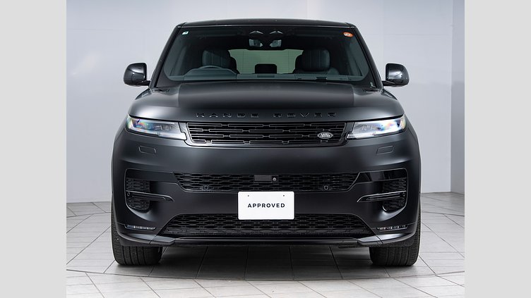 2025 認定中古車 Land Rover Range Rover Sport サントリーニブラック P550eプラグインハイブリッド（ガソリン） Dynamic SE　P550e