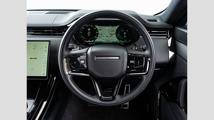 2025 認定中古車 Land Rover Range Rover Sport サントリーニブラック P550eプラグインハイブリッド（ガソリン） Dynamic SE　P550e