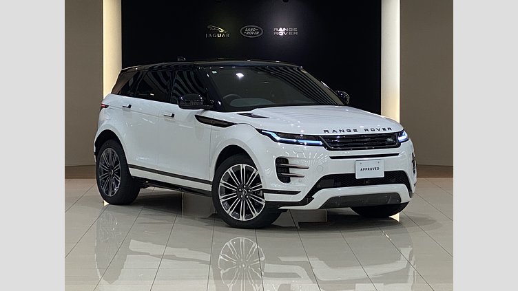 2024 認定中古車 Land Rover Range Rover Evoque フジホワイト D200マイルドハイブリッド（ディーゼル） Standard Wheelbase DYNAMIC SE