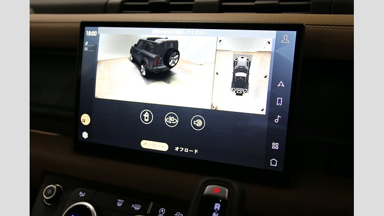 2025 認定中古車 Land Rover Defender 90 サントリーニブラック D350 ディーゼルマイルドハイブリッド X-Dynamic HSE