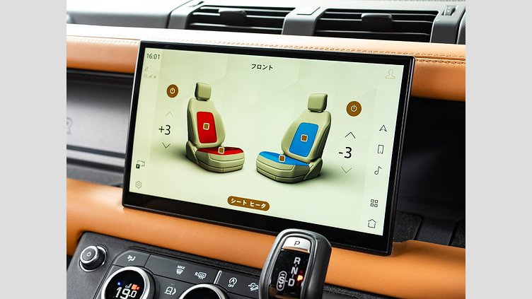 2023 認定中古車 Land Rover Defender 110 サントリーニブラック D300 AWD（AT） X-DYNAMIC HSE