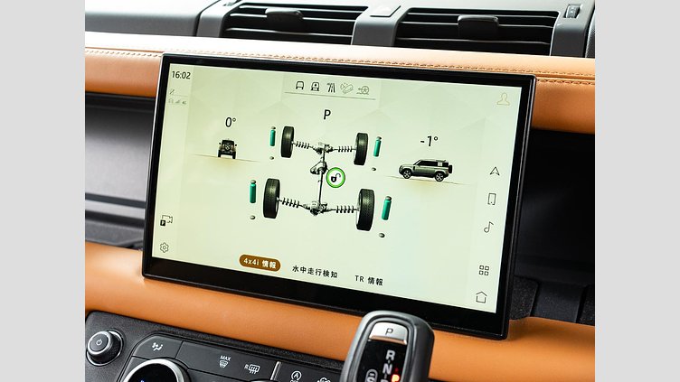 2023 認定中古車 Land Rover Defender 110 サントリーニブラック D300 AWD（AT） X-DYNAMIC HSE