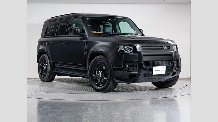 2023 認定中古車 Land Rover Defender 110 サントリーニブラック D300 AWD（AT） X-DYNAMIC HSE