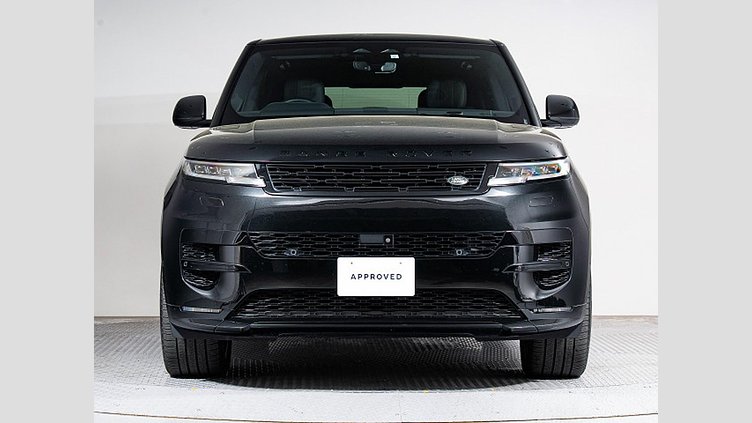 2023 認定中古車 Land Rover Range Rover Sport サントリーニブラック 3.0リッター6気筒300PSターボチャージドディーゼルMHEV（オートマチック） DYNAMIC SE
