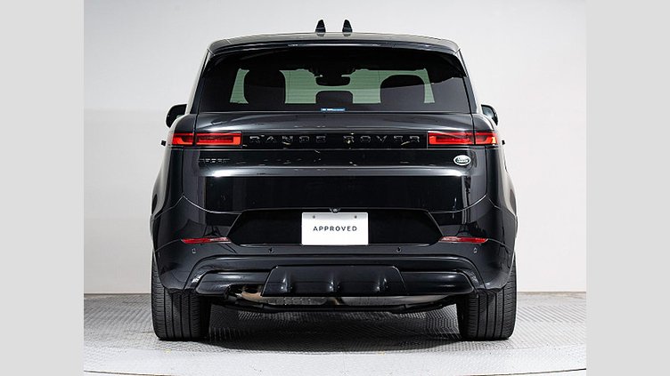2023 認定中古車 Land Rover Range Rover Sport サントリーニブラック 3.0リッター6気筒300PSターボチャージドディーゼルMHEV（オートマチック） DYNAMIC SE