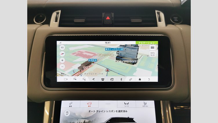 2019 認定中古車 Land Rover Range Rover Sport エセアリアル（ウルトラメタリック） 5.0リッターV8スーパーチャージドガソリンSVR（575 PS） SVR