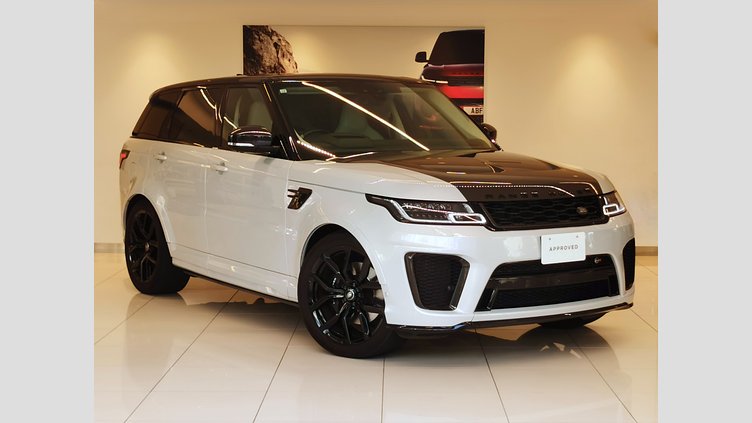 2019 認定中古車 Land Rover Range Rover Sport エセアリアル（ウルトラメタリック） 5.0リッターV8スーパーチャージドガソリンSVR（575 PS） SVR