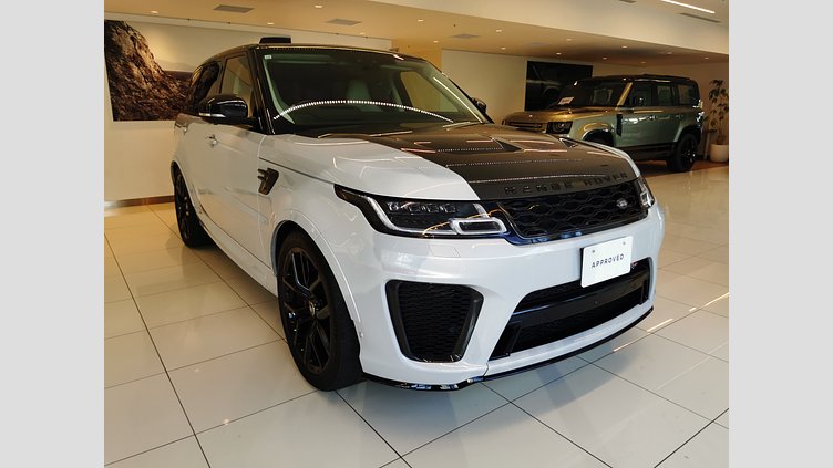 2019 認定中古車 Land Rover Range Rover Sport エセアリアル（ウルトラメタリック） 5.0リッターV8スーパーチャージドガソリンSVR（575 PS） SVR