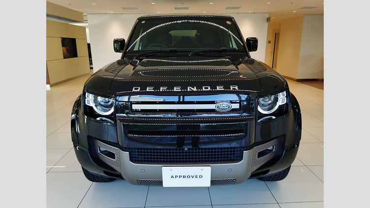 2025 認定中古車 Land Rover Defender 110 サントリーニブラック D350 ディーゼルマイルドハイブリッド X-Dynamic SE