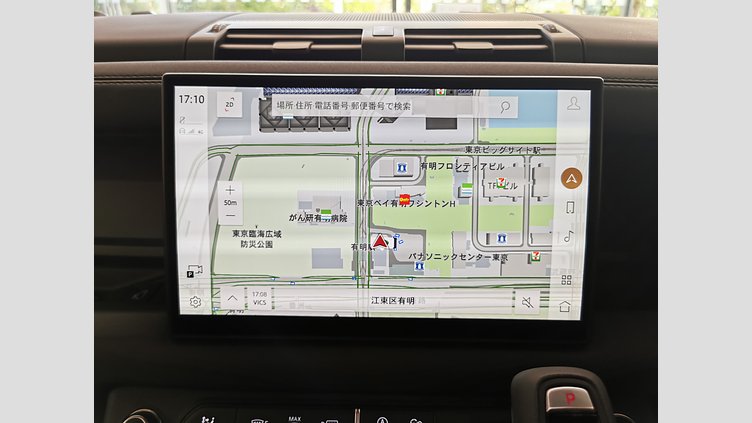 2025 認定中古車 Land Rover Defender 110 サントリーニブラック D350 ディーゼルマイルドハイブリッド X-Dynamic SE