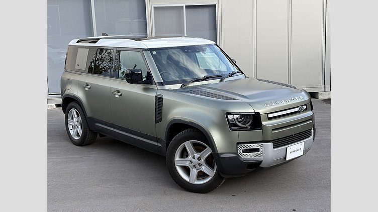 2020 認定中古車 Land Rover Defender 110 Pangea Green 2.0 litre i4P Petrol SE