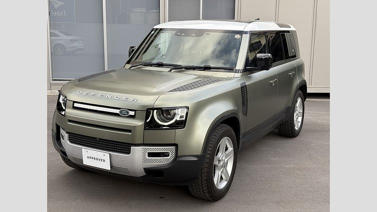 2020 認定中古車 Land Rover Defender 110 Pangea Green 2.0 litre i4P Petrol SE