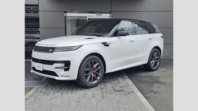 2024 認定中古車 Land Rover Range Rover Sport オストゥーニパールホワイト D300マイルドハイブリッド スタンダードホイールベース Dynamic SE
