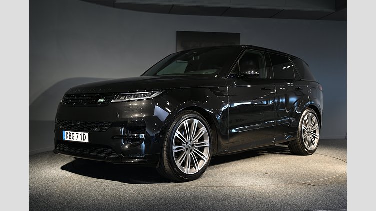2025 Begagnad Land Rover Range Rover Sport Santorini Black AWD P460e Dynamic HSE