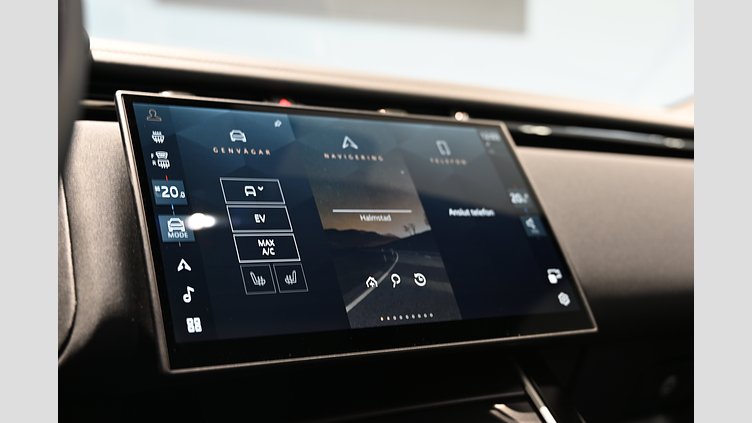 2025 Ny Land Rover Range Rover Velar Santorini Black (svart färg) AWD P400e Dynamic SE