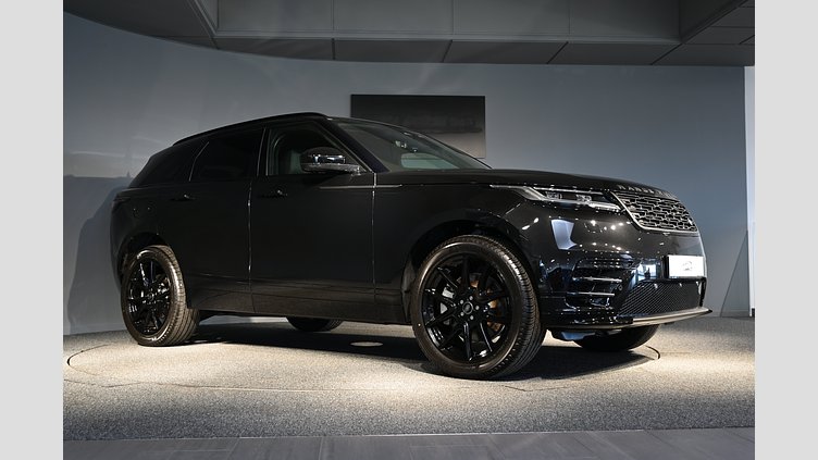 2025 Ny Land Rover Range Rover Velar Santorini Black (svart färg) AWD P400e Dynamic SE