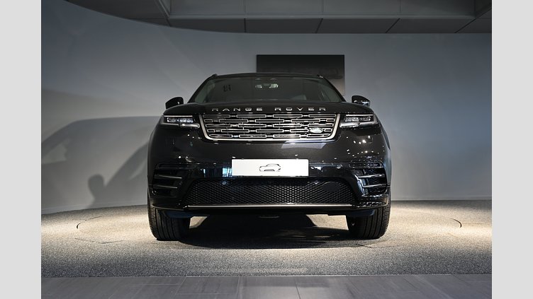 2025 Ny Land Rover Range Rover Velar Santorini Black (svart färg) AWD P400e Dynamic SE
