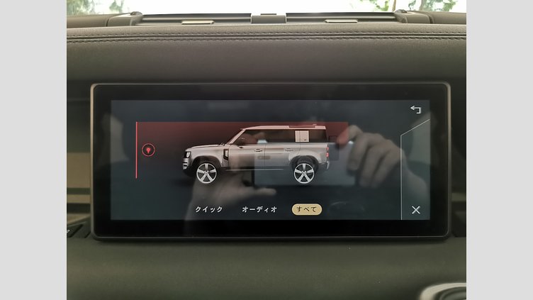 2021 認定中古車 Land Rover Defender 110 サントリーニブラック D300 AWD（AT） X-DYNAMIC SE