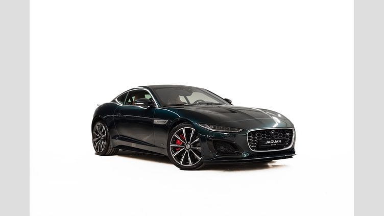 2024 Ny Jaguar F-Type British Raicing Green Metallic AWD R75 575hk 