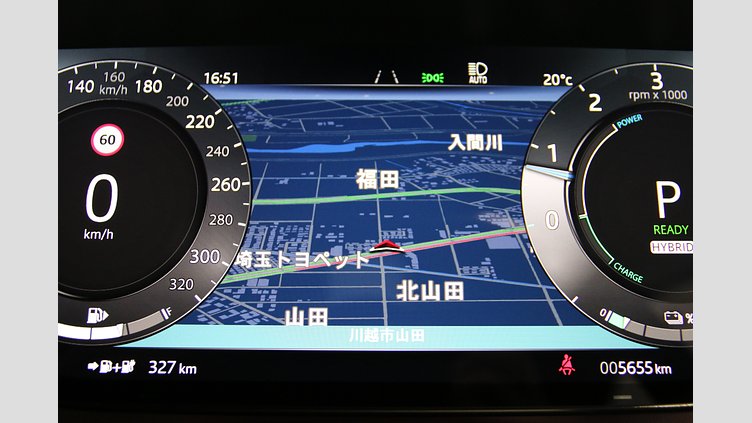 2025 認定中古車 Land Rover Range Rover Sport アイガーグレイ P550eプラグインハイブリッド（ガソリン） Dynamic SE