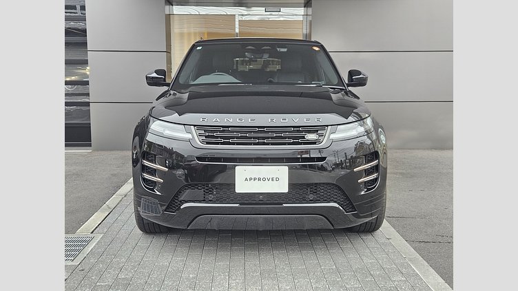 2024 認定中古車 Land Rover Range Rover Evoque サントリーニブラック プラグインハイブリッド（ガソリン） Standard Wheelbase DYNAMIC HSE