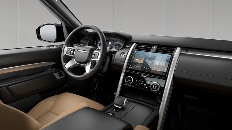 2025 Approved Land Rover Discovery Santorini Black 3.0 literes, soros 6 hengeres dízel motor, 350 LE, 8 sebességes automata váltó Dynamic HSE