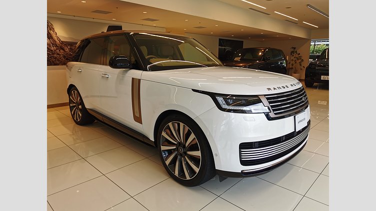 2023 認定中古車 Land Rover Range Rover アイシーホワイト - グロスフィニッシュ P530 AWD（AT） スタンダードホイールベース SV