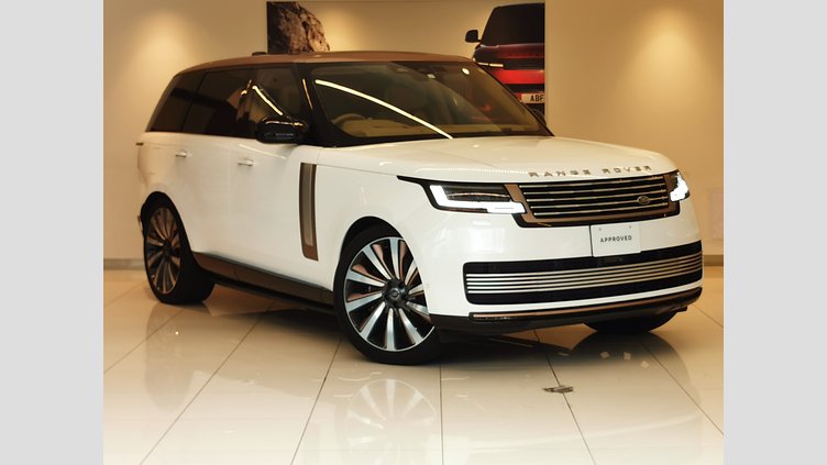 2023 認定中古車 Land Rover Range Rover アイシーホワイト - グロスフィニッシュ P530 AWD（AT） スタンダードホイールベース SV
