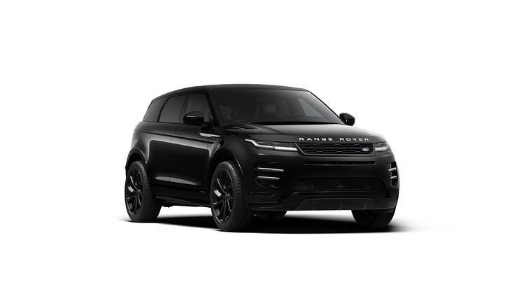 2026 Ny Land Rover Range Rover Evoque Santorini Black (svart färg) AWD D200 Hoxton Edition