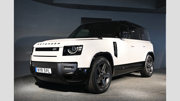 2026 Begagnad Land Rover Defender 110 Borasco Grey AWD P300e X-Dynamic SE