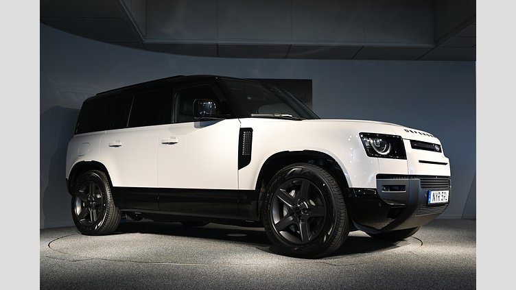 2026 Begagnad Land Rover Defender 110 Borasco Grey AWD P300e X-Dynamic SE