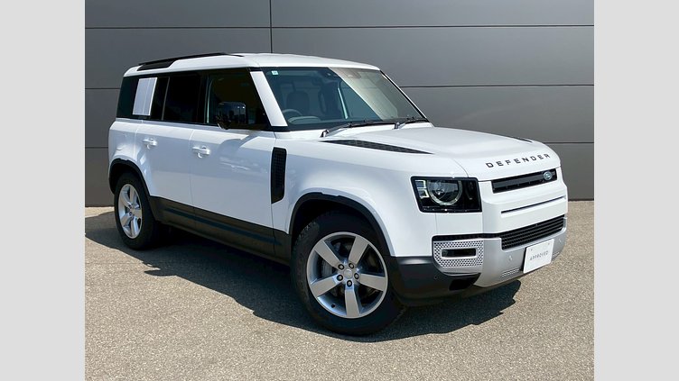 2025 認定中古車 Land Rover Defender 110 フジホワイト D350 ディーゼルマイルドハイブリッド S