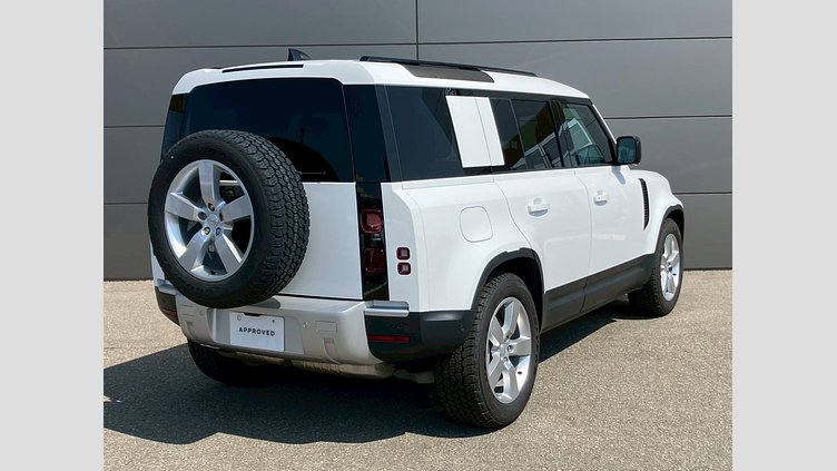 2025 認定中古車 Land Rover Defender 110 フジホワイト D350 ディーゼルマイルドハイブリッド S
